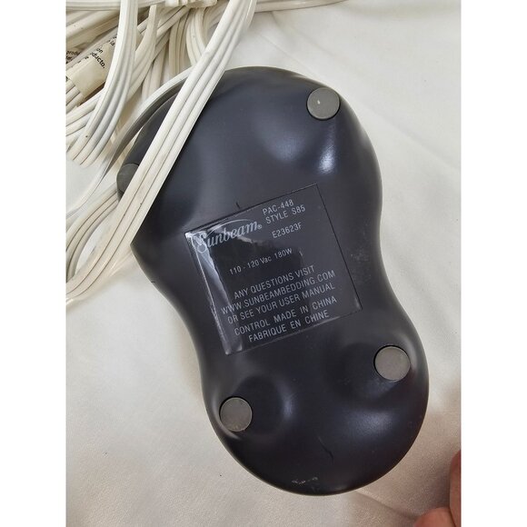 Sunbeam Pac448 Style S85 E23623F Electric Blanket Controller - Picture 4 of 5